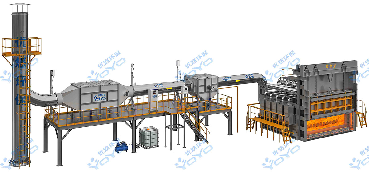 SCR廢氣脫硝裝置（智能精準(zhǔn)噴氨氣/零氨逃逸）